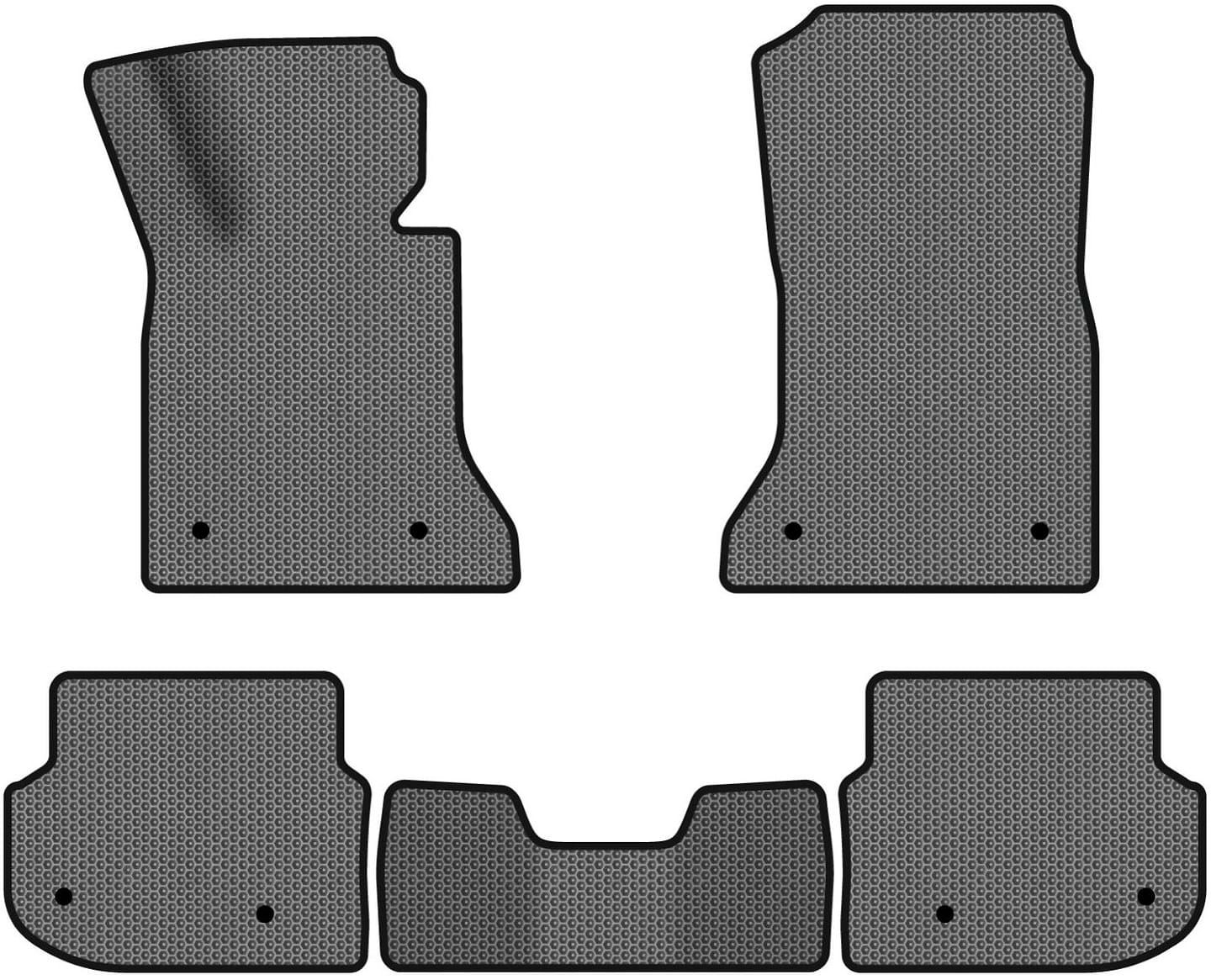 EVA коврики в салон авто EVAtech для 5 Series (F10) Electric seats BMW 2010-2013 6 поколение Sedan USA (BM33283CD5BW8SGB)