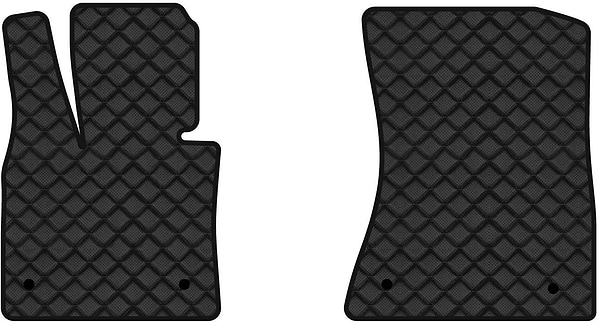 Фото - Коврики из экокожи в салон авто передние EVAtech ECO для X6 (E71) BMW 2008-2013 1 поколение SUV EU BM332A2BW4BBB