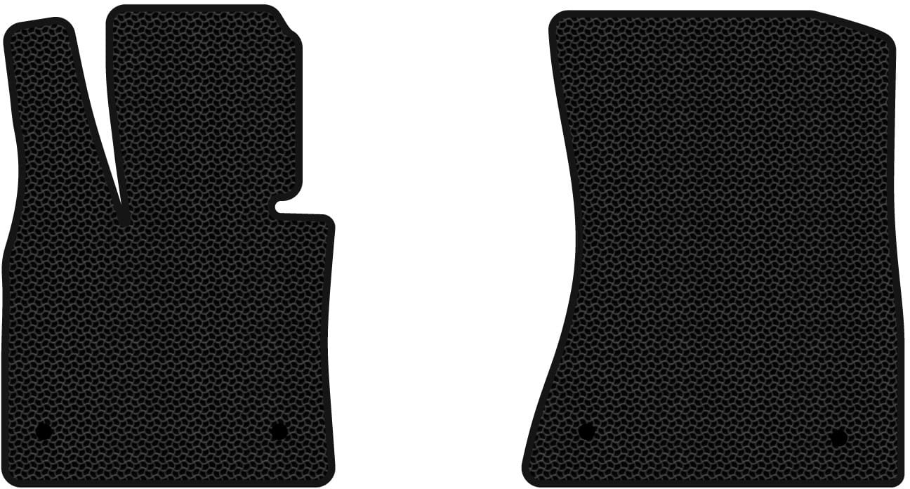 EVA килимки в салон авто передні EVAtech для X6 (E71) BMW 2008-2013 1 покоління SUV EU (BM332A2BW4KBB)