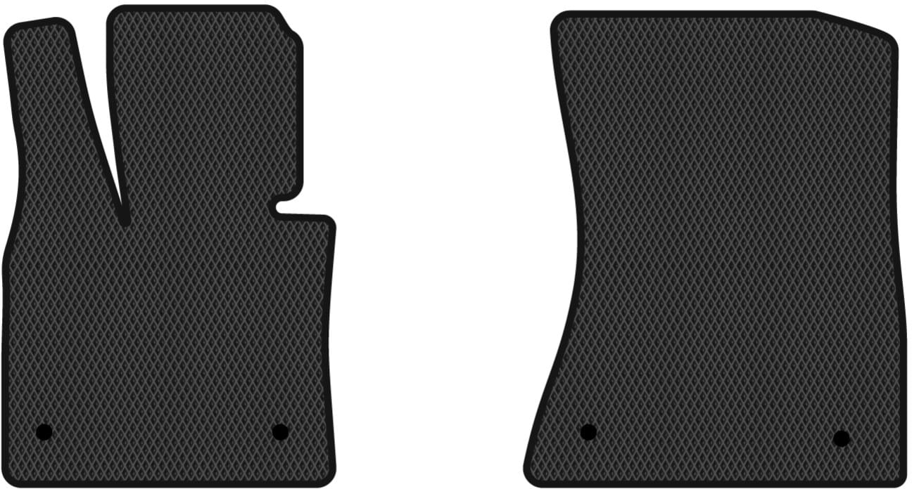 EVA килимки в салон авто передні EVAtech для X6 (E71) BMW 2008-2013 1 покоління SUV EU (BM332A2BW4RBB)