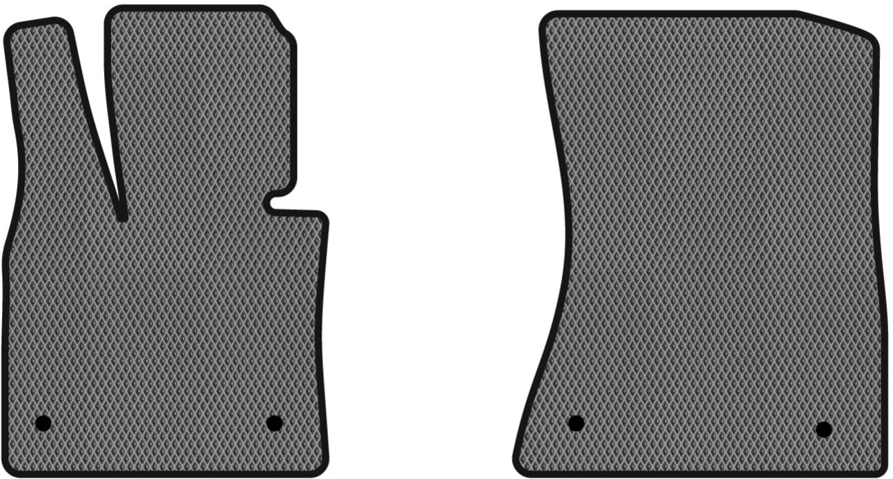 EVA килимки в салон авто передні EVAtech для X6 (E71) BMW 2008-2013 1 покоління SUV EU (BM332A2BW4RGB)