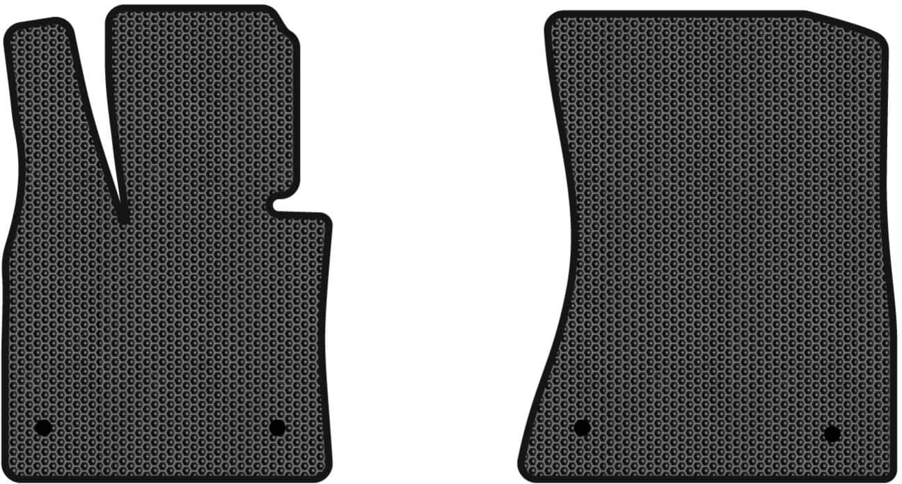 EVA килимки в салон авто передні EVAtech для X6 (E71) BMW 2008-2013 1 покоління SUV EU (BM332A2BW4SBB)