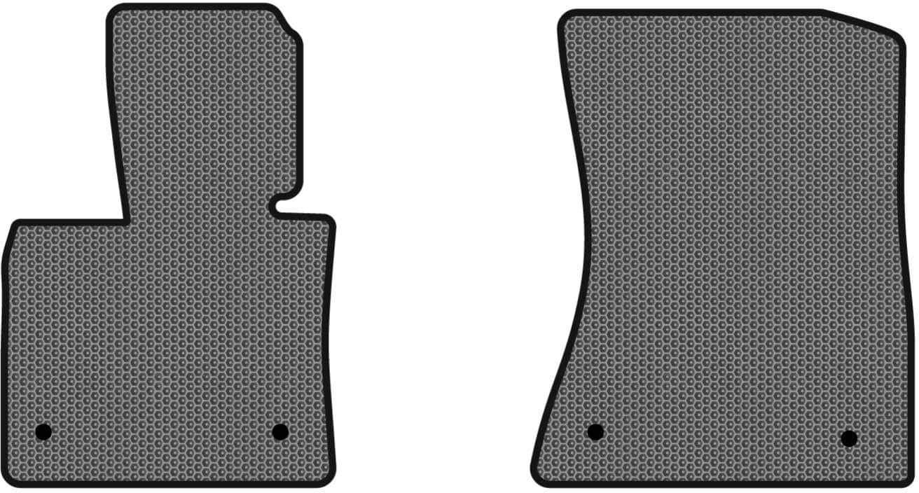 EVA килимки в салон авто передні EVAtech для X6 (E71) BMW 2008-2013 1 покоління SUV EU (BM332AB2BW4SGB)