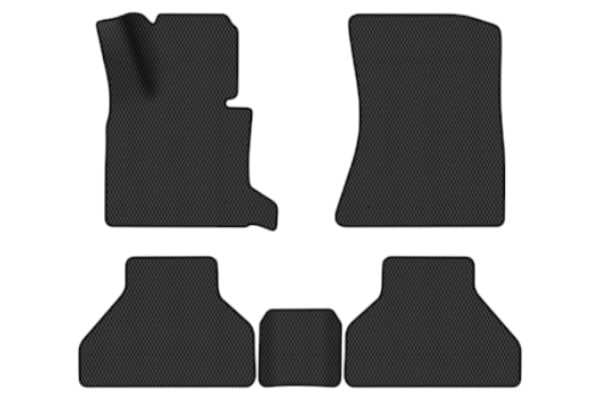 EVA коврики в салон авто EVAtech для X5 (E70) (open threshold) BMW 2006-2013 2 поколение SUV USA (BM33437CD5BM4RBB)