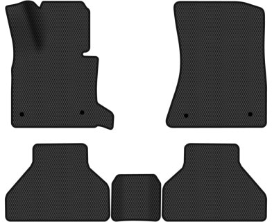 EVA коврики в салон авто EVAtech для X5 (E70) (open threshold) BMW 2006-2013 2 поколение SUV USA (BM33438CD5BW4RBB)