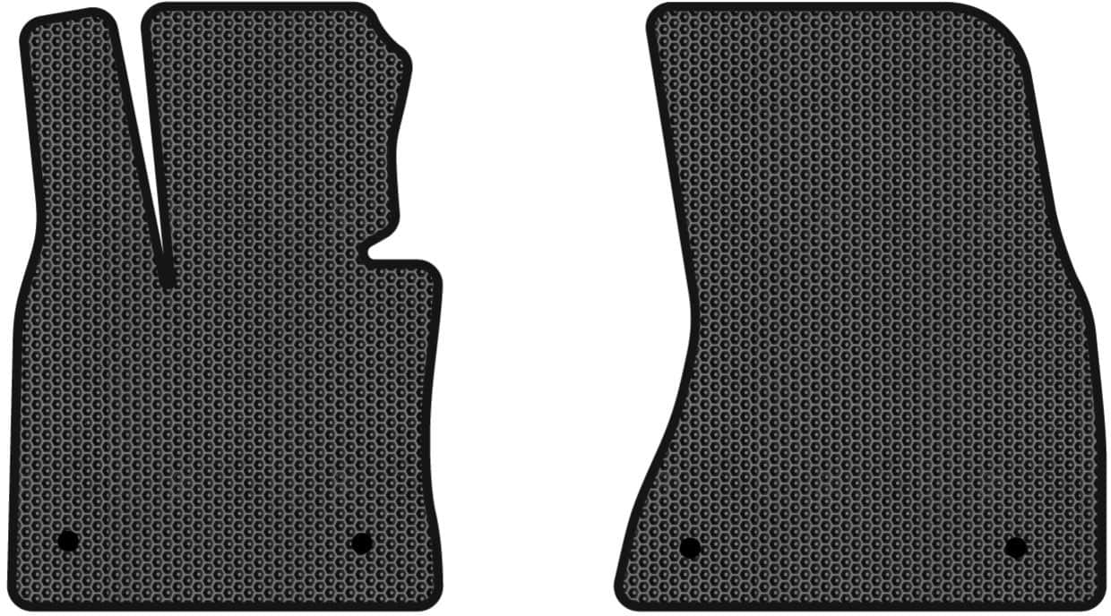 EVA килимки в салон авто передні EVAtech для X6 (F16) BMW 2014-2019 2 покоління SUV EU (BM334A2BW4SBB)