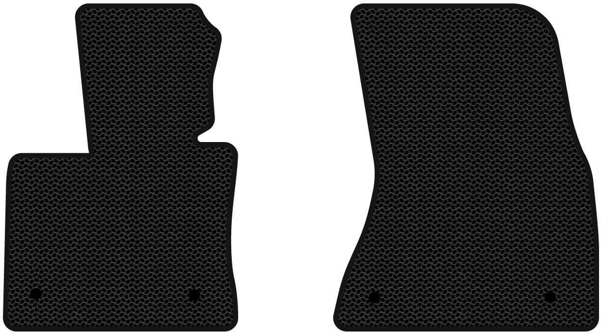 EVA килимки в салон авто передні EVAtech для X6 (F16) BMW 2014-2019 2 покоління SUV EU (BM334AB2BW4KBB)