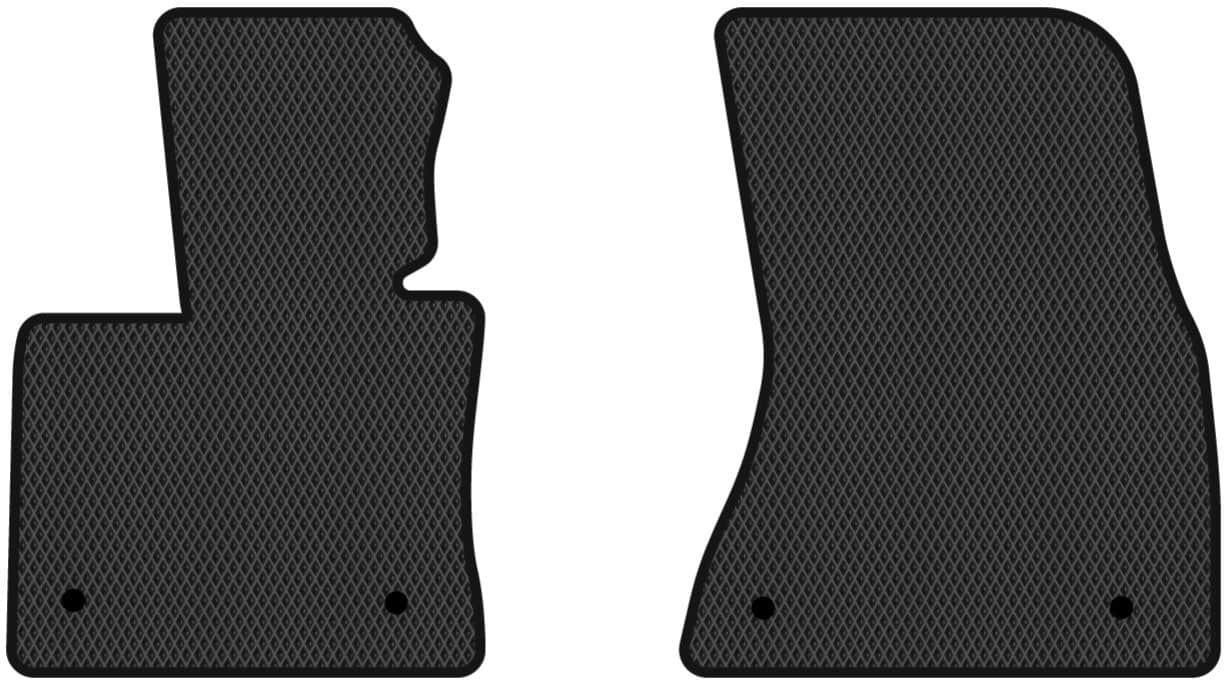 EVA килимки в салон авто передні EVAtech для X6 (F16) BMW 2014-2019 2 покоління SUV EU (BM334AB2BW4RBB)