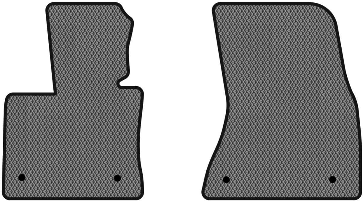 EVA килимки в салон авто передні EVAtech для X6 (F16) BMW 2014-2019 2 покоління SUV EU (BM334AB2BW4RGB)