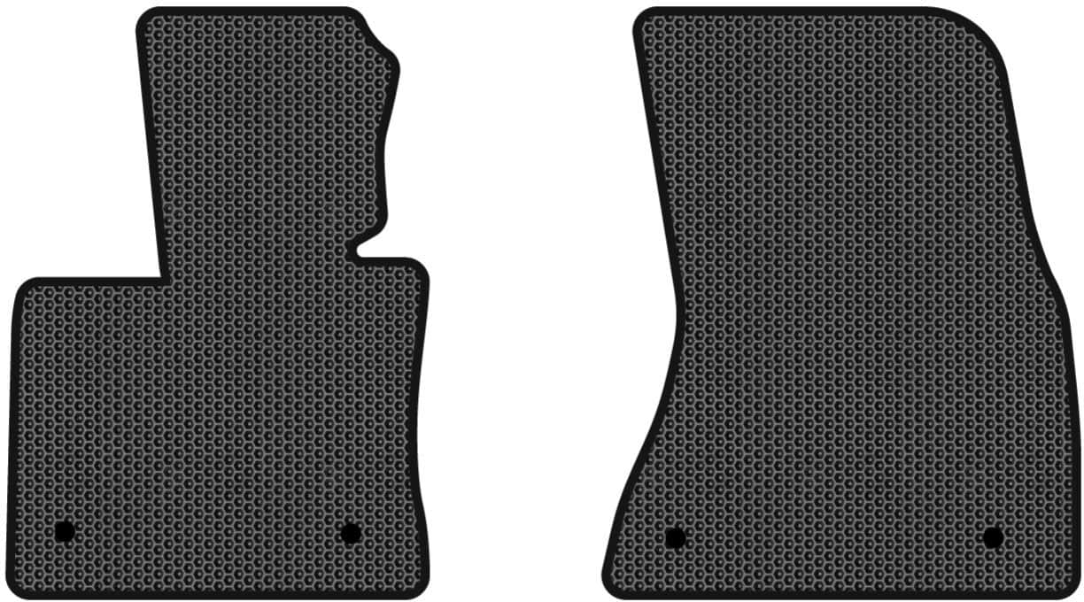 EVA килимки в салон авто передні EVAtech для X6 (F16) BMW 2014-2019 2 покоління SUV EU (BM334AB2BW4SBB)