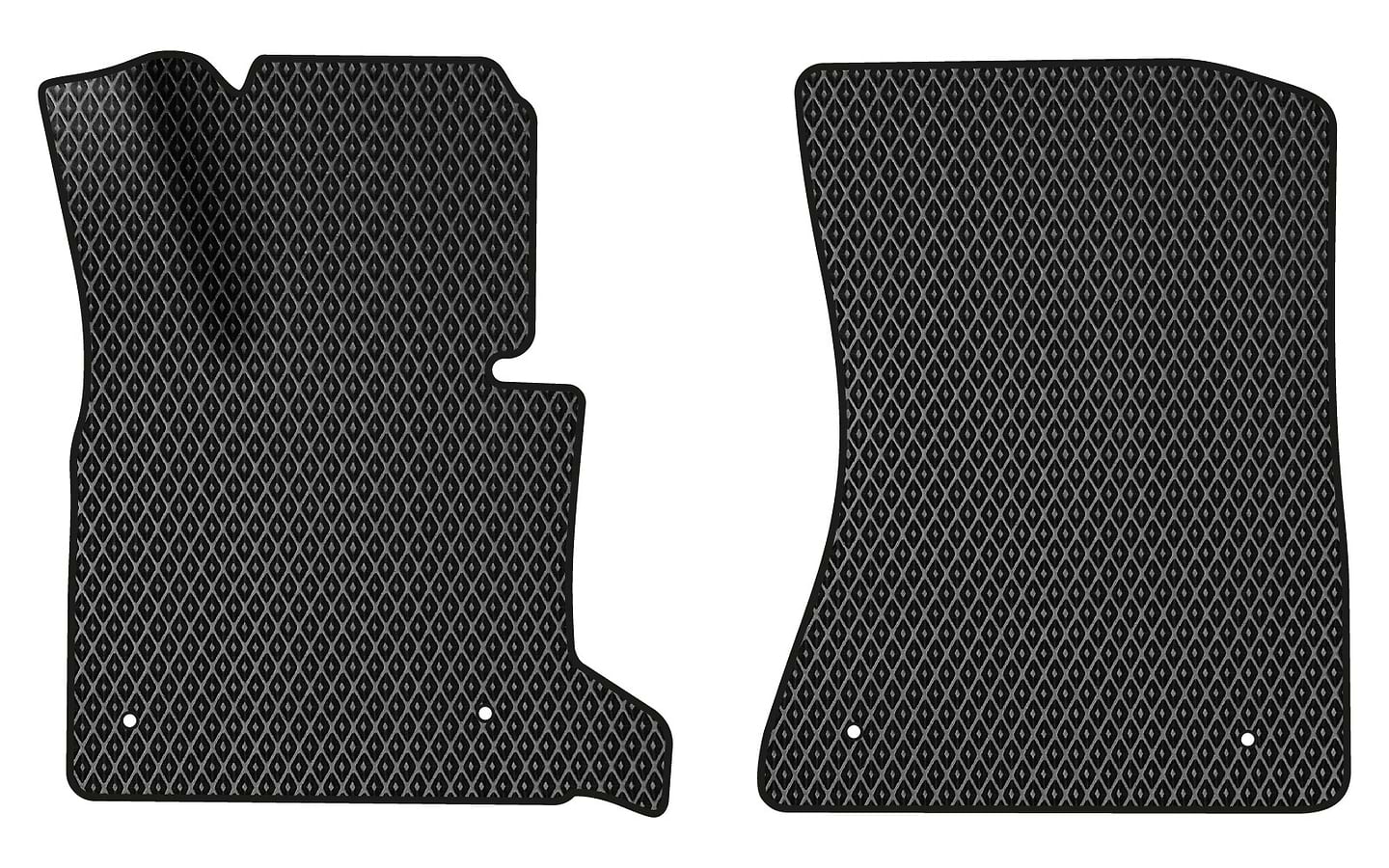 EVA килимки в салон авто передні EVAtech для X5 (E70) (open threshold) BMW 2006-2013 2 покоління SUV USA (BM33519AD2LA4RBB)