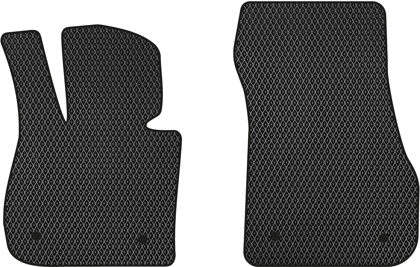 EVA килимки в салон авто передні EVAtech для X1 (F48) AT BMW 2015-2022 2 покоління SUV USA (BM33804A2BW4RBB)