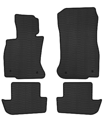 EVA коврики в салон авто EVAtech для 6 Series (F12) xDrive BMW 2011-2017 3 поколение Cabrio EU (BM43732PB4BW4RBB)