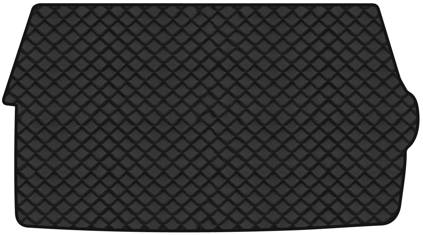 Килимок з екошкіри в багажник авто EVAtech для 5 Series (E34) BMW 1987-1996 3 покоління Sedan EU BM51602BO1BBLB