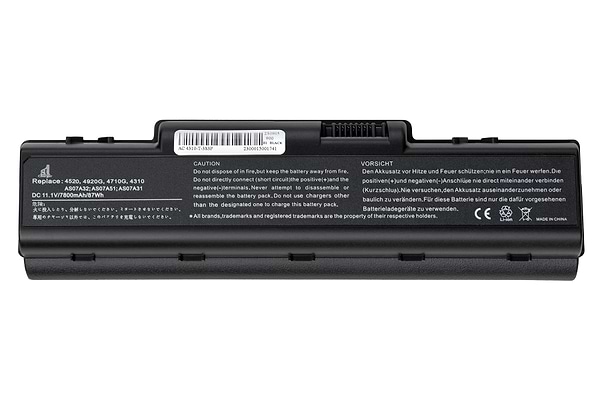Фото - Акумулятор для ноутбука 1stCharger 11.1V 7800mAh Black (BN1st1006)