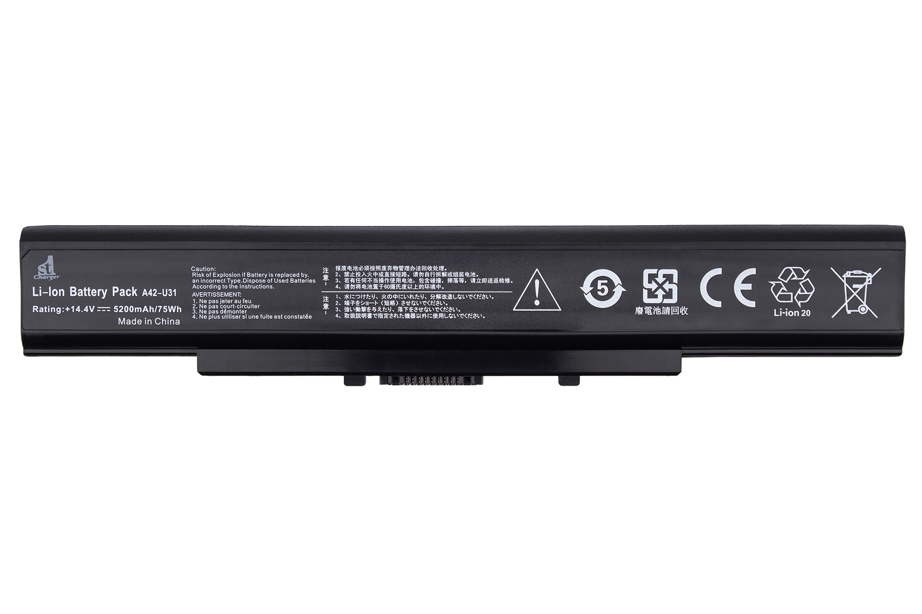 Аккумулятор для ноутбука 1stCharger 14.4V 5200mAh Black (BN1st3021)