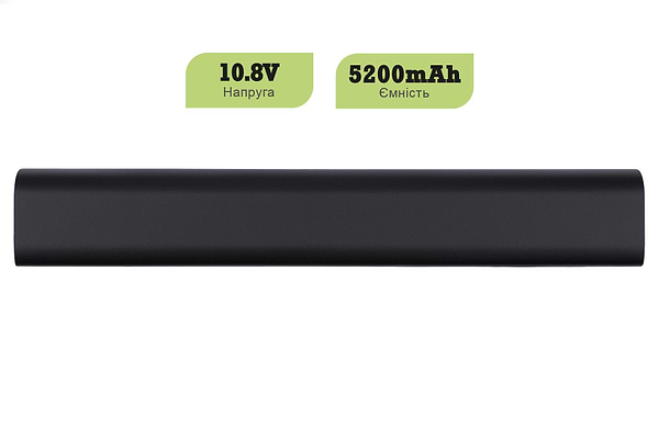 Фото - Акумулятор для ноутбука 1stCharger 10.8V 5200mAh Black (BN1st3023)