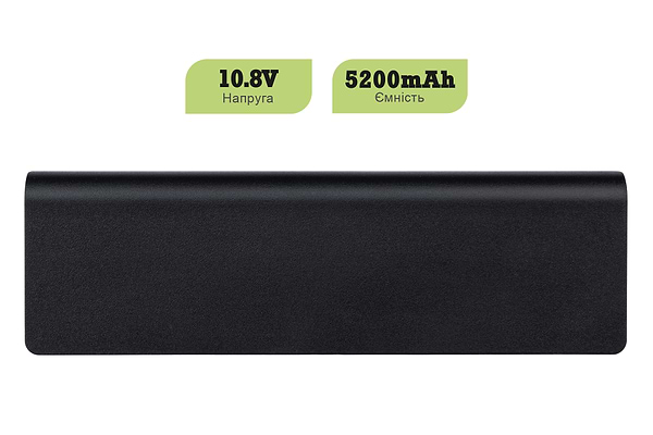 Фото - Акумулятор для ноутбука 1stCharger 10.8V 5200mAh Black (BN1st3027)