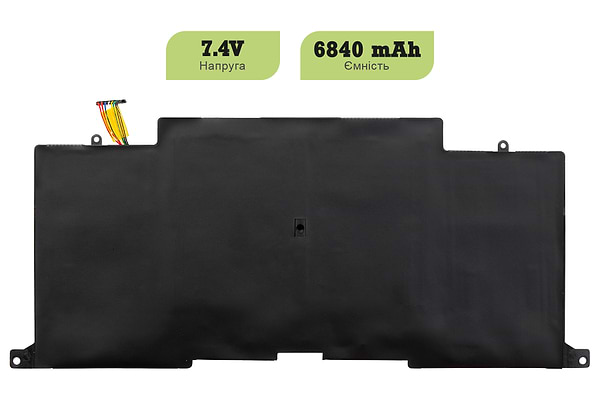 Фото - Акумулятор для ноутбука 1stCharger 7.4V 6840mAh Black (BN1st3040)