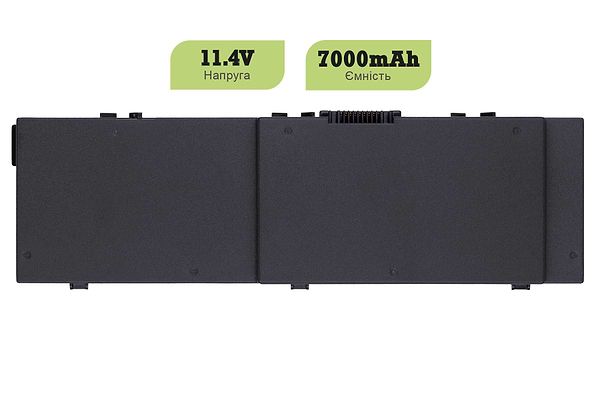Фото - Акумулятор для ноутбука 1stCharger 11.4V 7000mAh Black (BN1st4032)