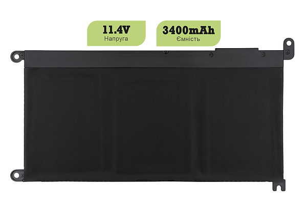 Фото - Акумулятор для ноутбука 1stCharger 11.4V 3400mAh Black (BN1st4034)