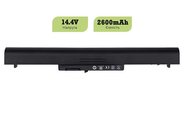 Фото - Акумулятор для ноутбука 1stCharger 14.4V 2600mAh Black (BN1st6010)