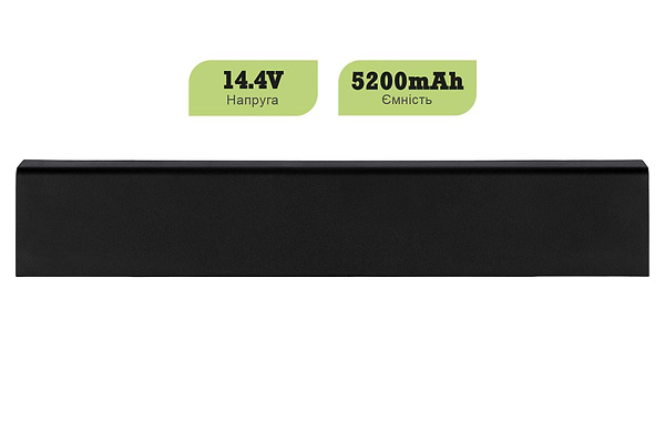 Фото - Акумулятор для ноутбука 1stCharger 14.4V 5200mAh Black (BN1st6021)