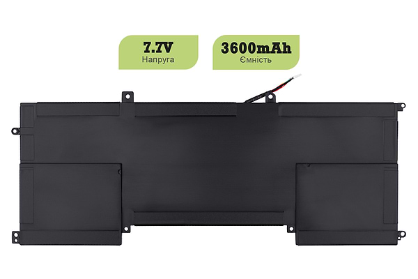 Фото - Акумулятор для ноутбука 1stCharger 7.7V 3600mAh Black (BN1st6045)