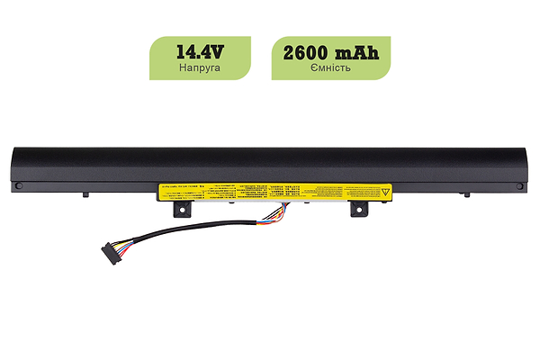 Фото - Акумулятор для ноутбука 1stCharger 14.4V 2600mAh Black (BN1st7011)
