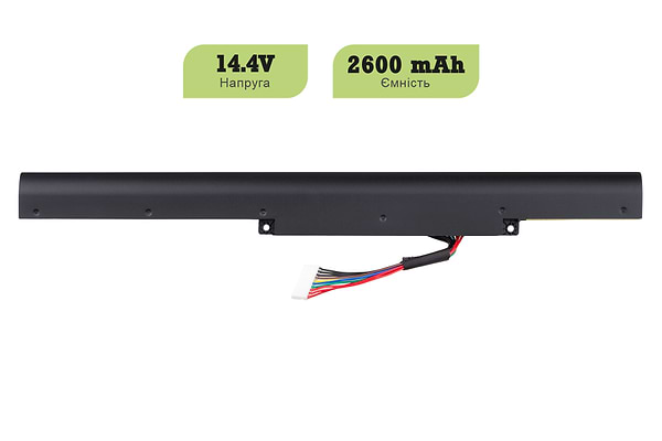 Фото - Аккумулятор для ноутбука 1stCharger 14.4V 2600mAh Black (BN1st7012)