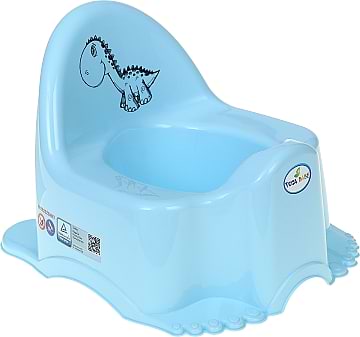 Горшок детский Tega Baby ЕСО Динозаврик Голубой (DN-001-135) - Фото 1
