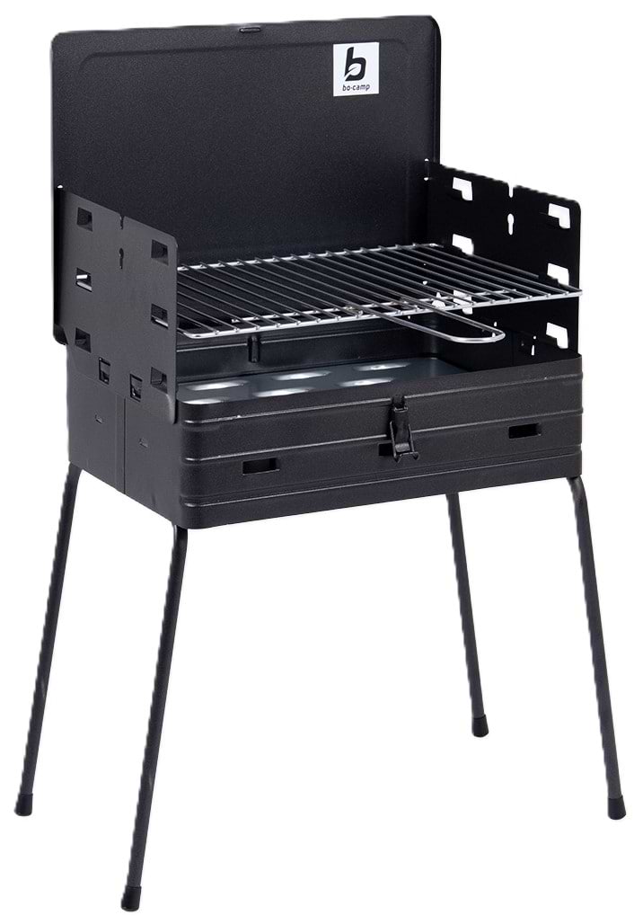 Гриль-барбекю угольный Bo-camp Suitcase Model Black (8130030)