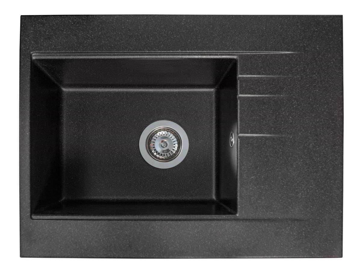 Мойка кухонная Miraggio BODRUM 650 Black Shine