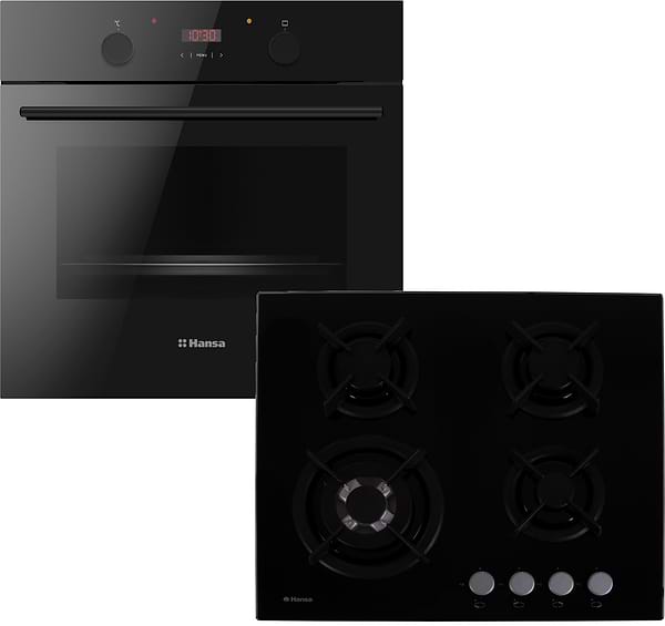Фото - Комплект техніки Hansa Духова шафа + Варильна поверхня Hansa BOES68401 + BHGI63112035 Фото - Комплект техніки Hansa Духова шафа + Варильна поверхня Hansa BOES68401 + BHGI63112035