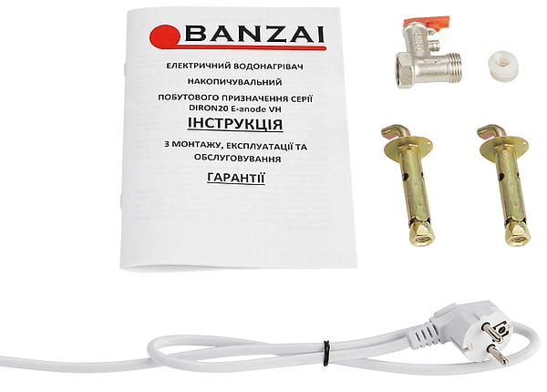 Фото - Водонагрівач Banzai 30DIRON20 E-anode VH