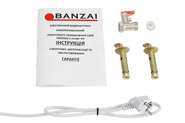 Фото - Водонагрівач Banzai 50 DIRON20 E-ANODE VH