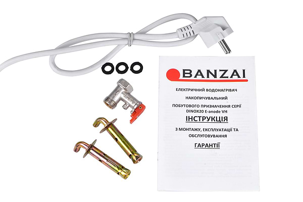 Фото - Водонагрівач Banzai 80 DINOX20 E-ANODE VH