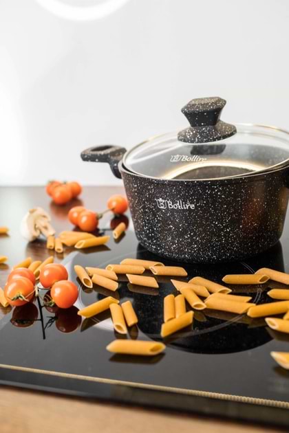 Фото - Каструля Bollire з кришкою 4,5 л 24 см Venezia