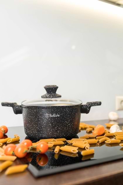 Фото - Каструля Bollire з кришкою 4,5 л 24 см Venezia