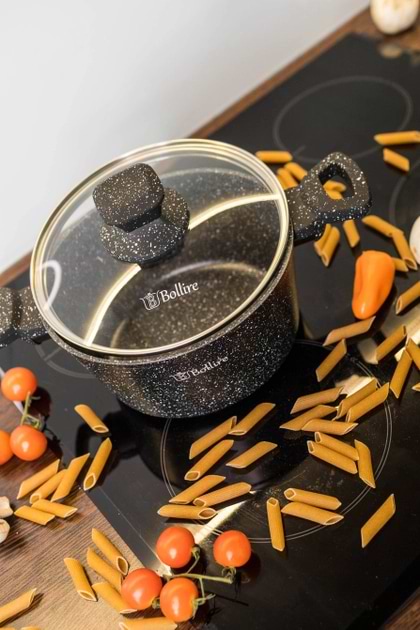 Фото - Каструля Bollire з кришкою 4,5 л 24 см Venezia