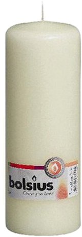 Фото - Свеча декоративная Bolsius Кремовая 120/60 (390105)