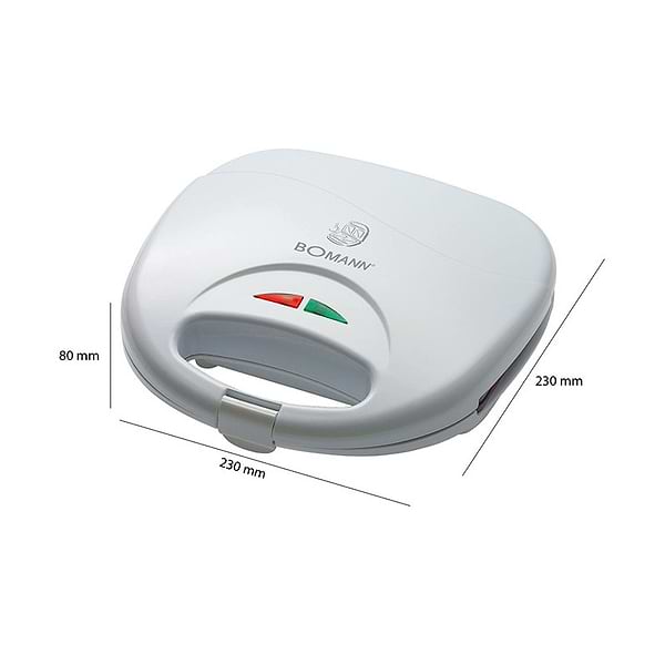 Фото - Бутербродниця Bomann ST5016 CB White