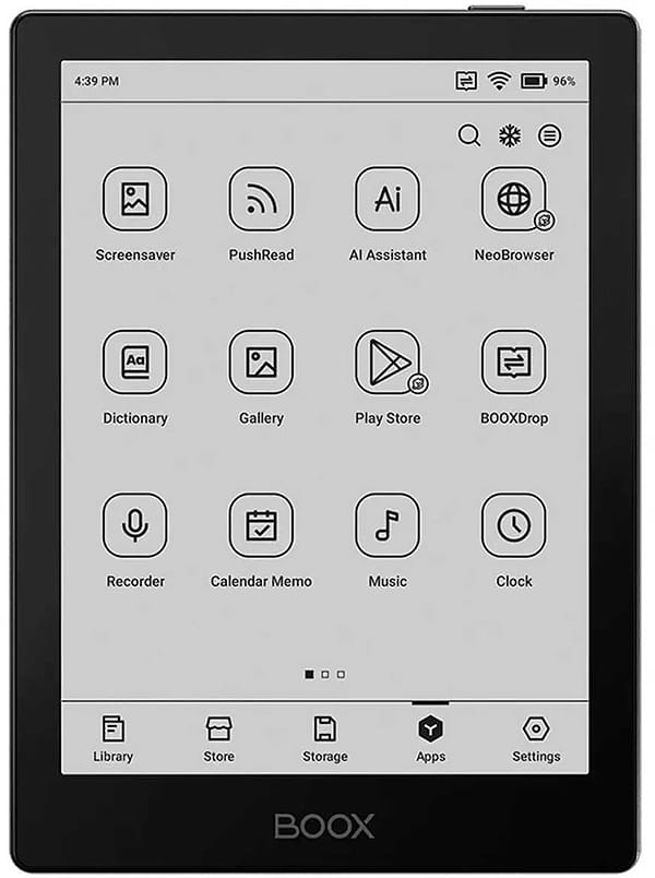 Фото - Электронная книга BOOX Go 6 Black