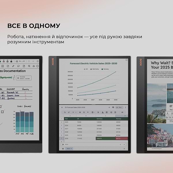 Фото - Электронная книга BOOX Tab X С