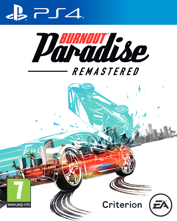 Фото - Игровой диск PS4 Burnout Paradise Remastered