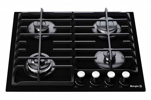 Фото - Варочная панель газовая Borgio 6192-17 FFD Black Glass