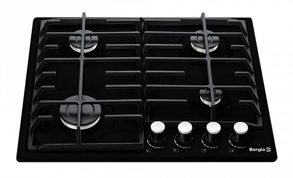Фото - Варильна поверхня газова Borgio 6940-17 FFD black Enamelled