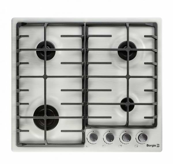 Фото - Варильна поверхня газова Borgio 6940-17 FFD Inox