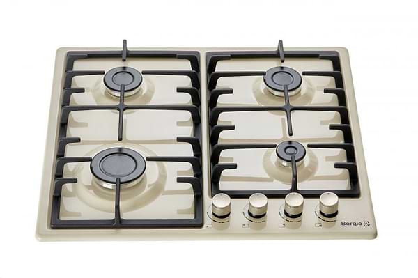 Фото - Варильна поверхня газова Borgio 6940-17 FFD Ivory Enamelled