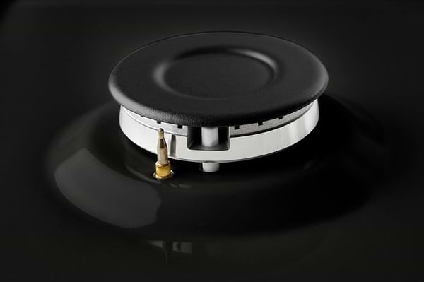 Фото - Варильна поверхня газова Borgio 6942-17 FFD Black Enamelled